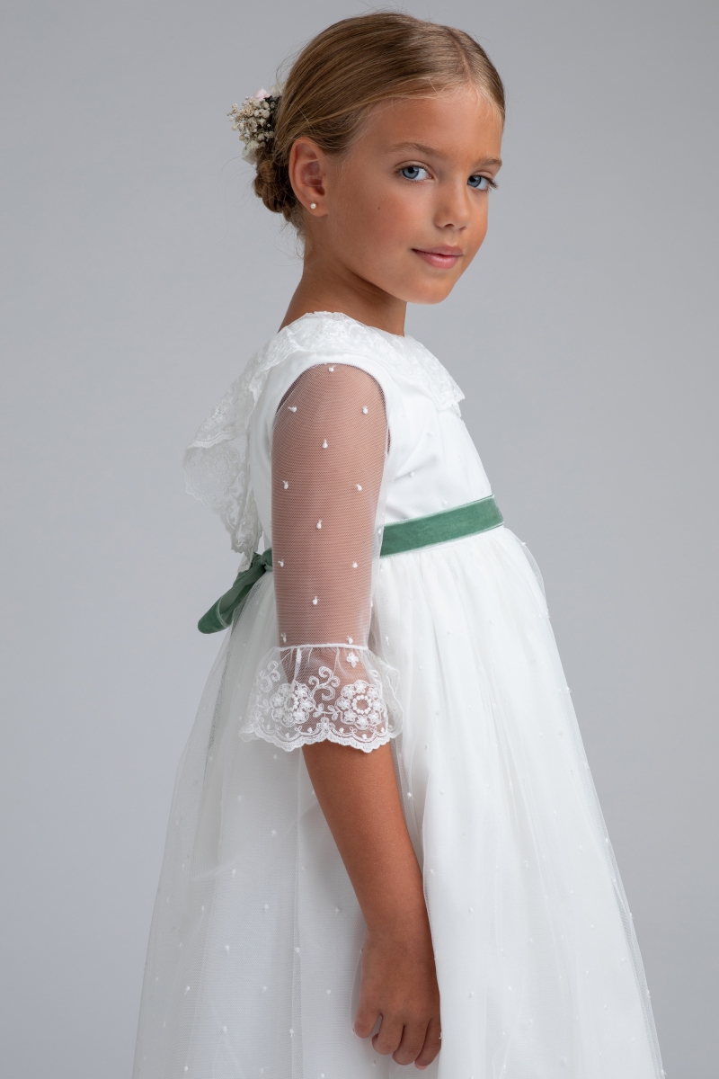 Pia Spanish Communion Dress  Made  to Measure  Dress 